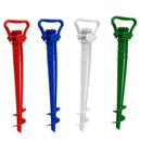 Sun Beach Fishing Parasol Ground Anchor Spike Umbrella Stretch Stand Holder P4X7