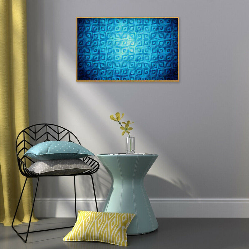 1000 Pieces Adults Kids Paper Jigsaw Puzzles Blue Spiral Assembling Picture