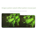 Voground Gaming Mouse Pad Green Dragon Thicker Version Mouse Mat With Non-S