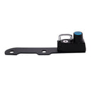 Motorcycle Black Anti-Theft Helmet Lock Kit for Kawasaki Z900 2017-2019