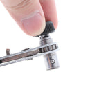 1 PC Mini Rapid Ratchet Wrench 1/4 Screwdriver Rod Quick Socket Wrench ToolSJA,a