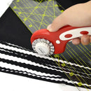 45Mm Wave Rotary Blade(Pack Of 10) Great Pinking Blade For Quilting,Scrap B U3T7