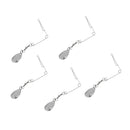 Blades Smooth Spoons Rigs Spinners Spinnerbait Fishing Lures Steel