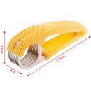 Kitchen Tool Vegetable Peeler Salad Slice Banana Slicer Chopper Fruit Cu N3C