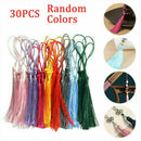 Pack Of 30 13cm Luxury Silky Tassels - Craft, Sewing, Decoration, Costume AU