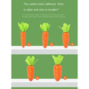 Wooden Plucking Toys for Kids Children's Insert Carrot Game To Explore