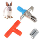 Drinking Water Feeding Supplies Rabbit Drinker Automatic Z Shape Valve Devi FT