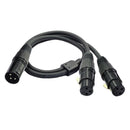 One-Two XLR Line Balanced Audio Connection Microphone Extension Cable