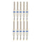 10pcs 6.35mm Stereo Amplifier Microphone Plug Jack Stereo Audio Connector