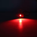 2pcs 9W LED Rock Lights Waterproof Offroad Underbody Trail Rig Lamp (Red)