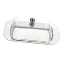 Stainless Steel Butter Dish Food Serving Tray Hotel Buffet Fruits Storage A