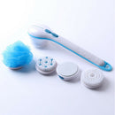 Waterproof Shower Brush Long Handle Hygiene Bath Massage Battery Powered
