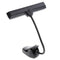 Flexible 9 LED Music Stand Lamp Clip-on Bedroom Desk Book Reading Light Black
