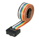 Rainbow Wire Flat Ribbon Cable 10 Pins 47cm Length for Ender 3, for Ender 3 Pro,