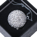 Car Pendant Bling Ball Hanging Ornament Rhinestone Interior Decor Crystal Ba FT