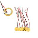 20Pcs Dia 15mm Piezo Elements Sounder Sensor Trigger Drum Disc With Flying  %o