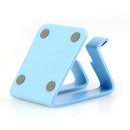 Universal Plastic Desktop Holder Tablet Mobile Phone Stand Bracket (Blue) A