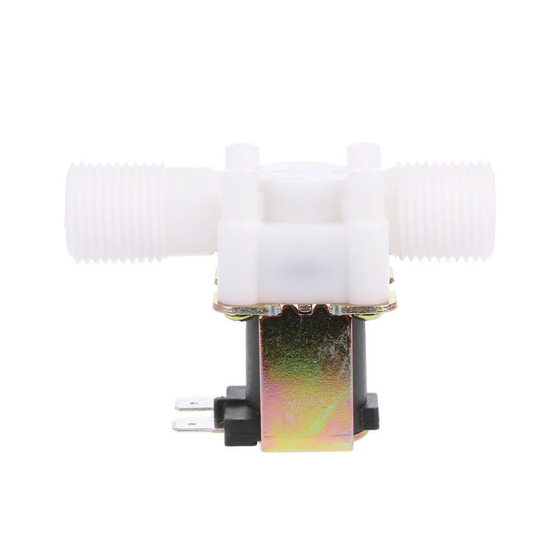 1/2" DC 24V Electric Solenoid Valve Magnetic Water Air Inlet Flow Switch N/C
