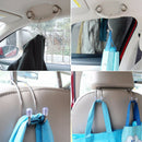 Car Back Seat Double Hook Auto Headrest Hanger Clothes Purse Bag Holder hanger3C