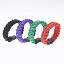 outdoor camping paracord parachute cord emergency survival bracelet rope LJ