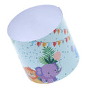 6pcs Safari Animal WaterBottle Label Bottle Wrappers Kids Birthday Party DecorBX