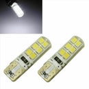10x Xenon White T10 W5W 6000K 12SMD 2835 LED Canbus Error Free Light Bulbs HOT