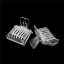 2Pcs Bee Tools Queen Cage Colorless Plastic Clip Bee Clip Beekeeping Equipm BX