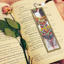 DIY Special Shaped Diamond Painting Leather Bookmark Tassel Book Marks Gift