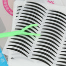 240 Pairs Black Paper Invisible Double Eyelid Eye Tape Stickers - Small