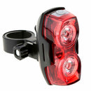 2 LED 7 Mode Super Bright Back Seat Red Light Safety Bicycle Bike Tail Rear Lamp