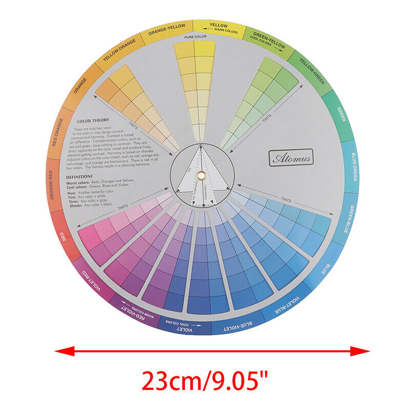 Color Wheel Tattoo Ink Chart Tattoo Pigment Mix Color Design Guidance Chart  Bj