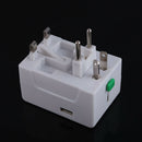 Universal Power Adaptor Travel Plug Electrical Converter with USB Port