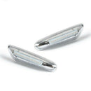 2PCS LED Side Marker Turn Indicator Signal Lights For BMW E90 E92 E36 E60 E46
