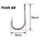 8 pcs Carp Fishing Accessories Ready Made Hair Rigs Terminal Tackle with Ho U4G4