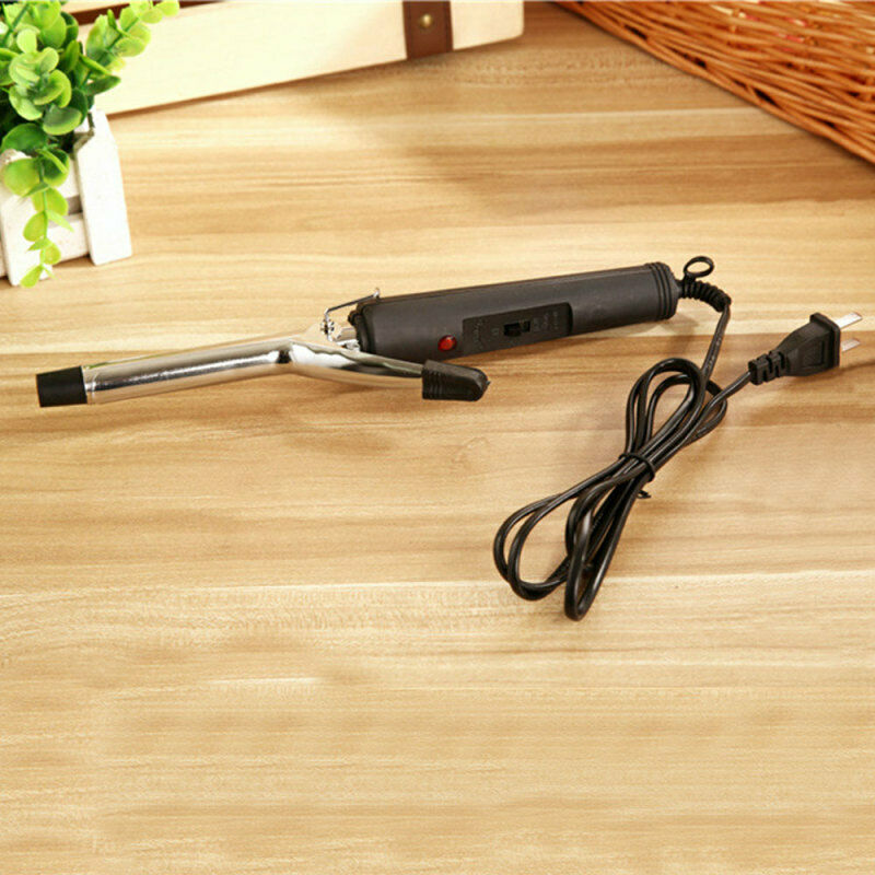 Women Stainless Steel Hair Curler Iron Curling Manual Electric Wave Curl CPM