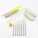 1 set Needle Felting Starter Wool Felt Tool Mat Accessories Craft Needles
