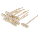 50 Pieces Wooden Hammer Mallet 140x43x19mm Crab Lobster Seafood Crackers