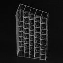 Clear Cosmetic Organizer 40 Lattices Lipstick Display Holder Storage Box