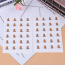 DIY Cartoon Cute Animals Corne Paper Stickers Photo Decoration ScrapbookingOZ