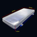 Multifunction ABS Fishing Tackle Box Bait Lure Hooks Storage Case Container