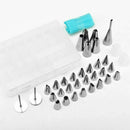 36PCS Cake Decorating Tips Supplies Kit Frosting Tools Set For Cupcakes Cookies