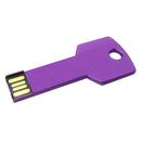 32GB USB2.0 Metal Key Flash Memory Stick Pen Drive Thumb Disk Purple O6Y4