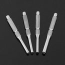 4pcs Stainless Steel Multi Size Hollow End Roll Pin Tool Starter Punch Kits