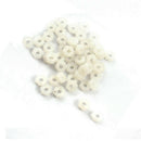 50 Pcs M2.5 Thread Nylon Hex Nut Threaded Spacer Support for PCB Board