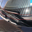 Car Black Rubber Seal Under Front Windshield Panel Sealed Trim Moulding Strips