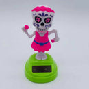 Halloween Car Solar Powered Ornament For Car Office Desk Decor Ornament
