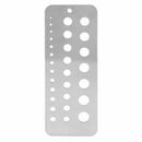 29 Fractional Size Drill Gauge Steel Template Drill Gage for 1/16 to 1/2 drills