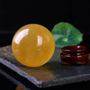 Yellow Crystal Ball Transfer Ball Lucky Yellow Crystal Ball Seven Star Arra