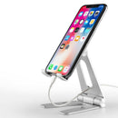 1X(Rotatable Aluminum Alloy Tablet Holder For Ipad Air 1/2 Mini 1/2/3/4 Pro