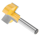 8mm Shank Router Bit T-Type Slotted Milling Cutter Carbide Woodworking Tool
